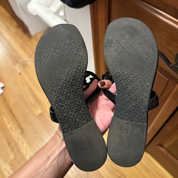 Tory Burch Miller patent sandal size 8 black - Picture 3 of 7